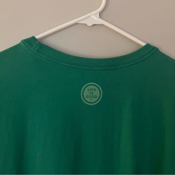 Life is good mens short sleeve Crewneck tee shirt | size Extra Large - Picture 2 of 10